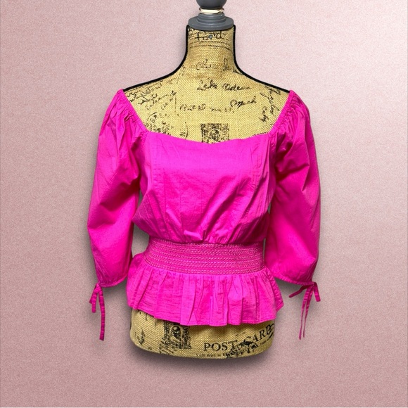 452 - RW & CO PINK TOP 100% COTTON Size Large - Picture 5 of 13